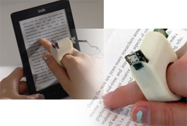 В США разработано устройство, помогающее слепым людям читать прессу и электронные книги